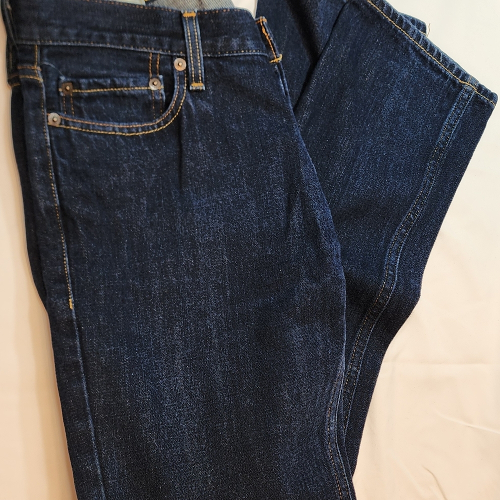Hollister Men's Dark Blue Jeans 30x 32 Button Fly